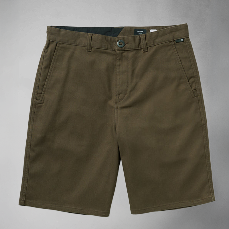 Volcom Billow Heavyweight Chino Short - Wren Brown