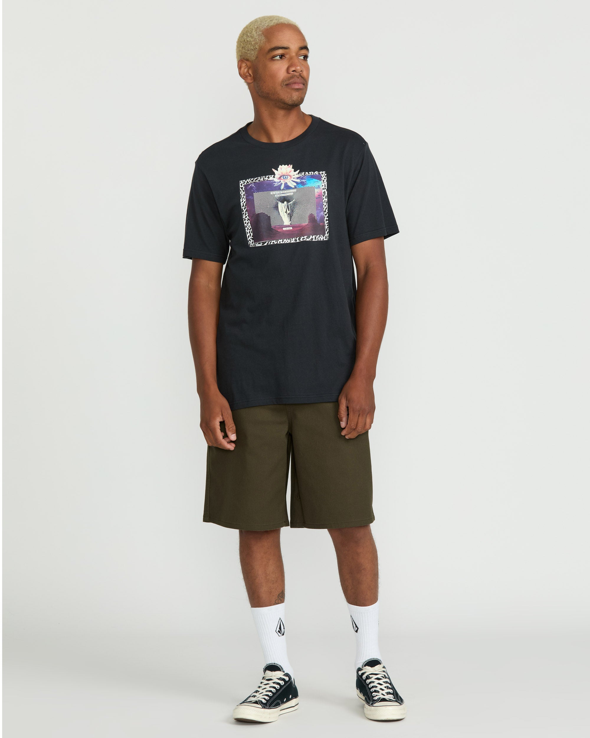 Volcom Billow Heavyweight Chino Short - Wren Brown