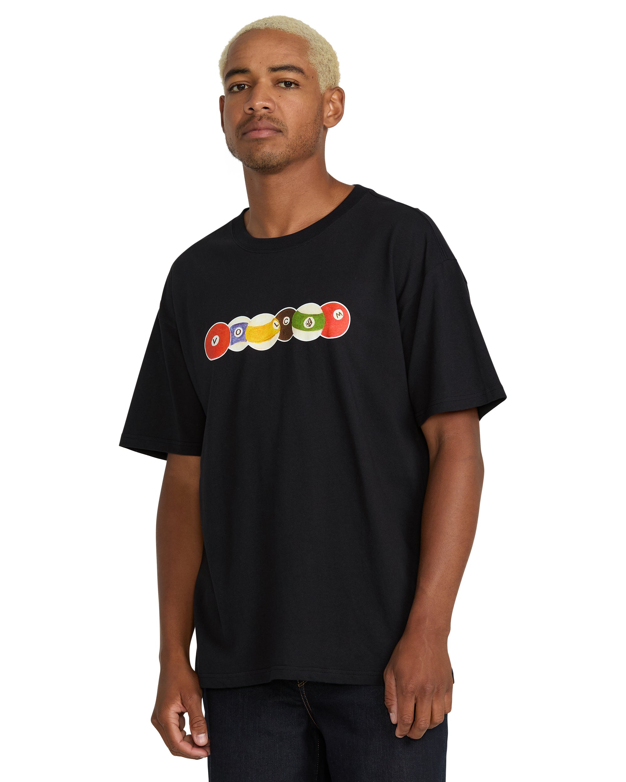 Volcom Seth Conboy Rack Em Short Sleeve Tee - Black