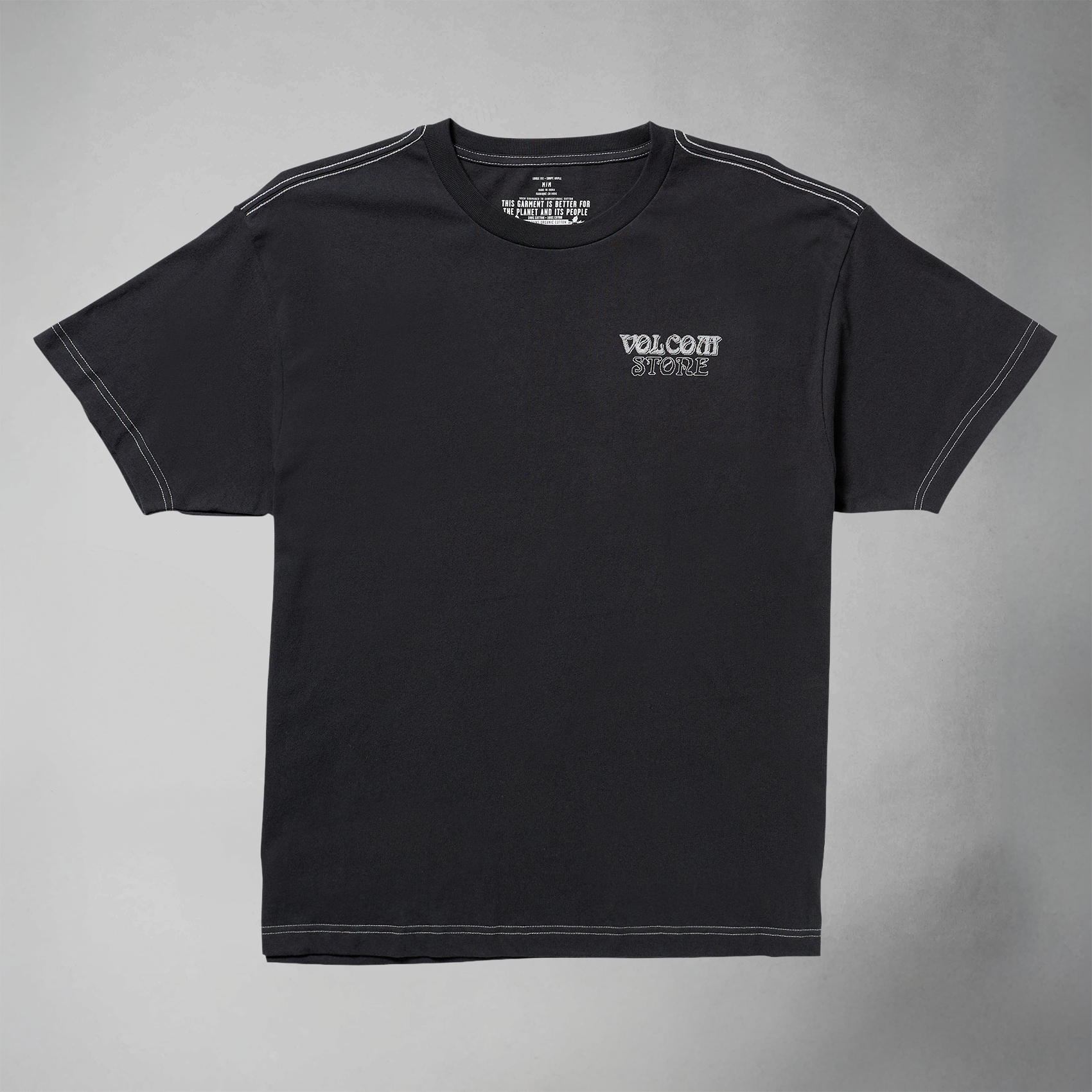 Volcom Timewave Short Sleeve tee - Antique Black