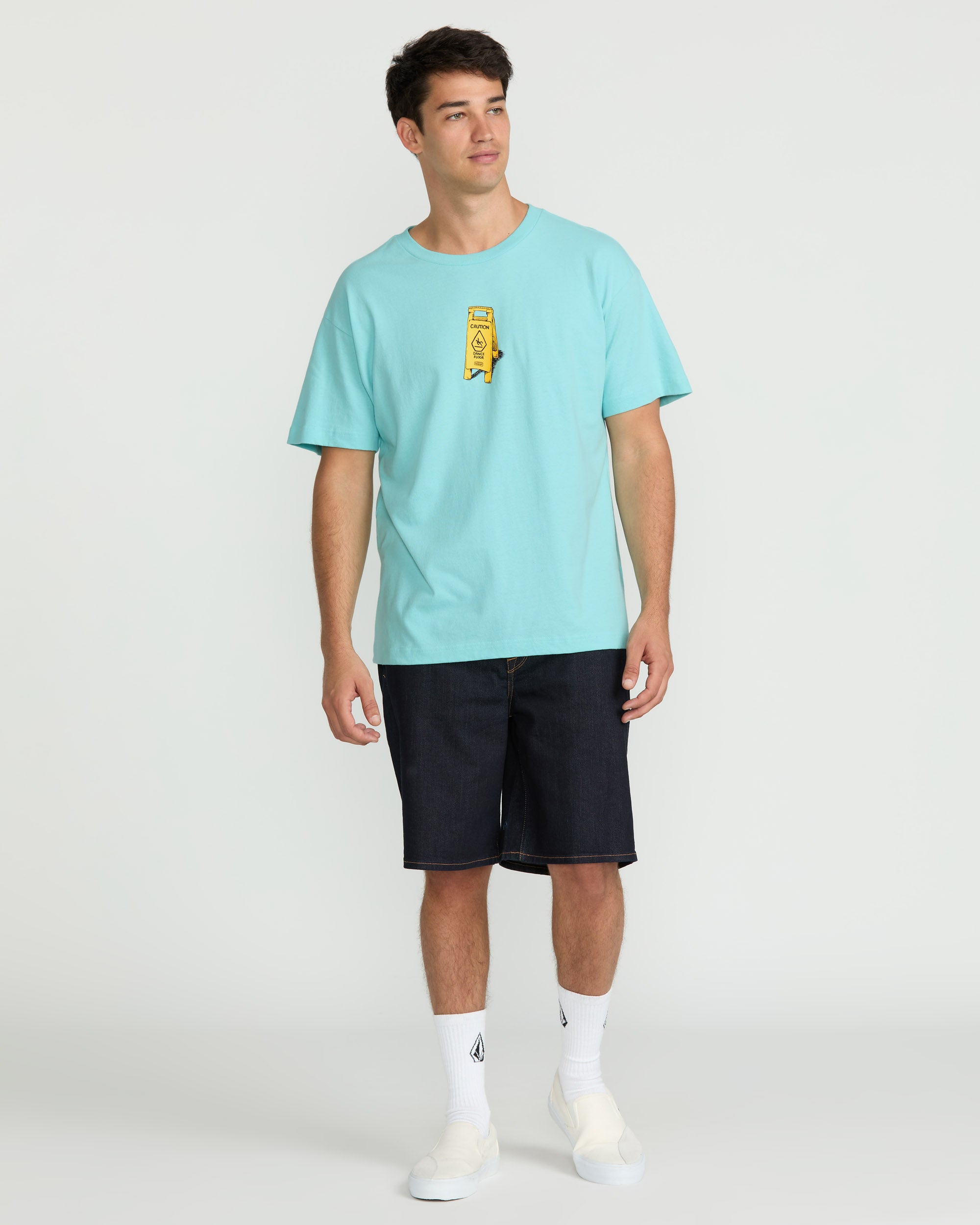 Volcom Dancefloor Short Sleeve Tee - Blue
