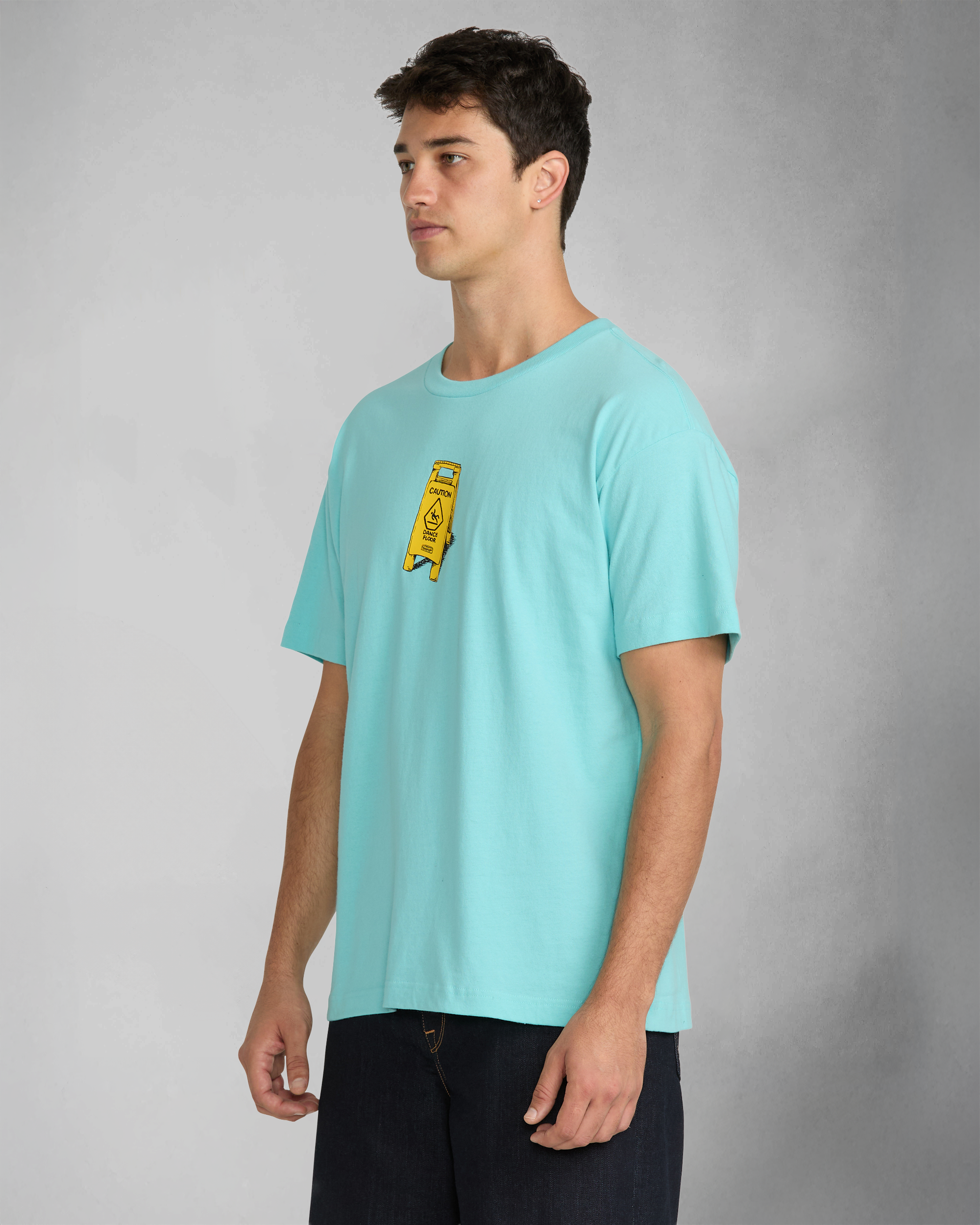Volcom Dancefloor Kurzarm-T-Shirt - Blau