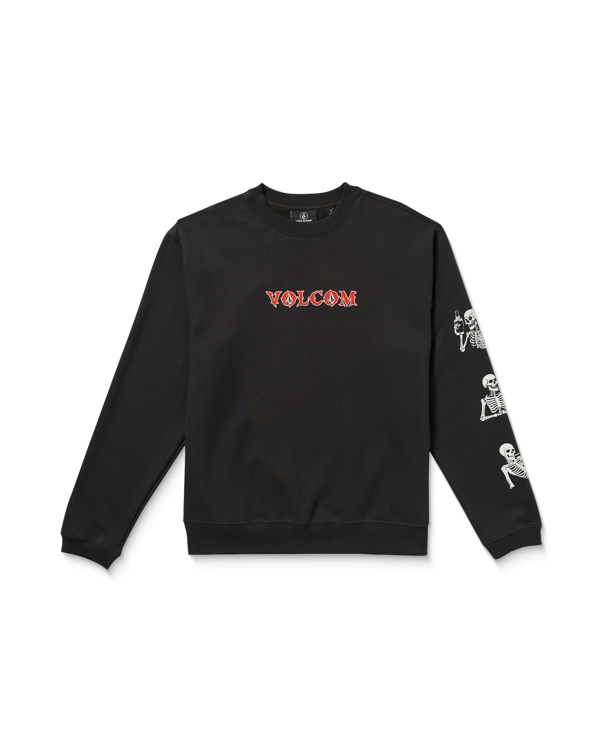 Volcom Never Ends Crew - Black