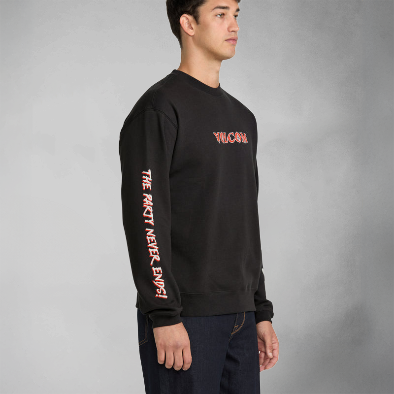 Volcom Never Ends Crew - Schwarz