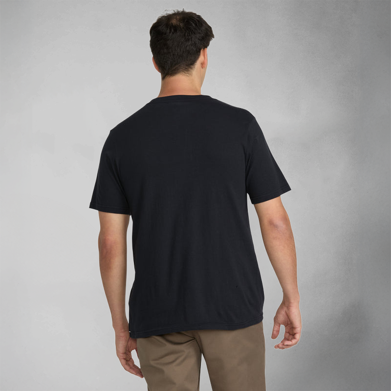 Volcom Bender Kurzarm-T-Shirt – Antikschwarz