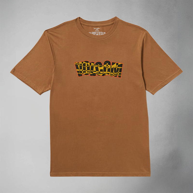 Volcom Bender Kurzarm-T-Shirt – Coconut Shell