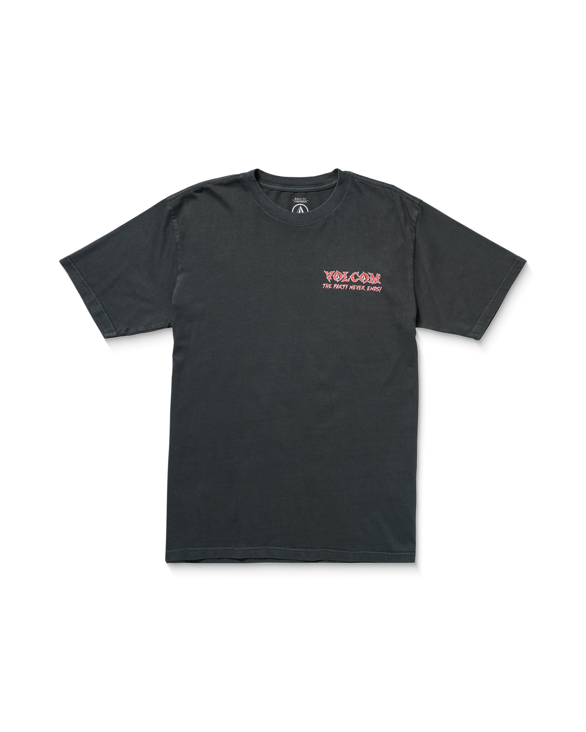Volcom Never Ends Short Sleeve Tee - Black