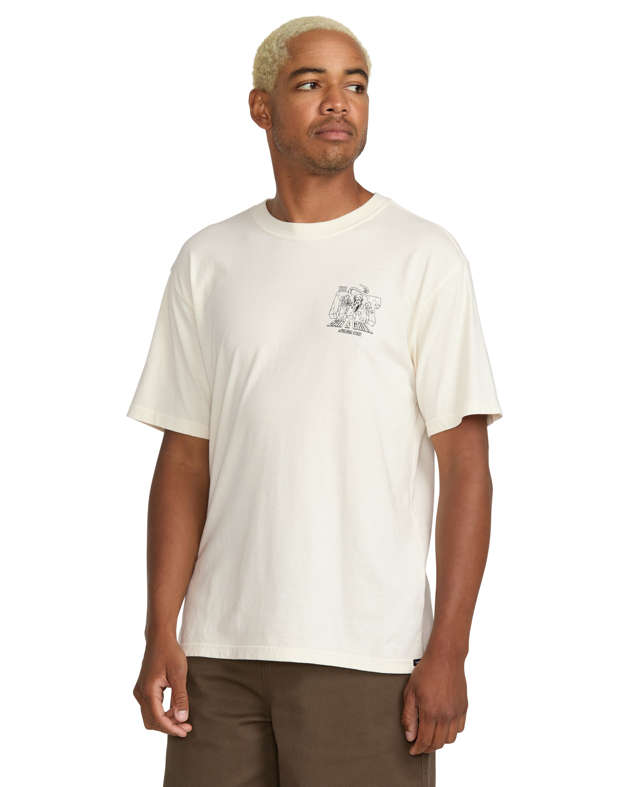 Volcom Rat Bar Short Sleeve Tee - White
