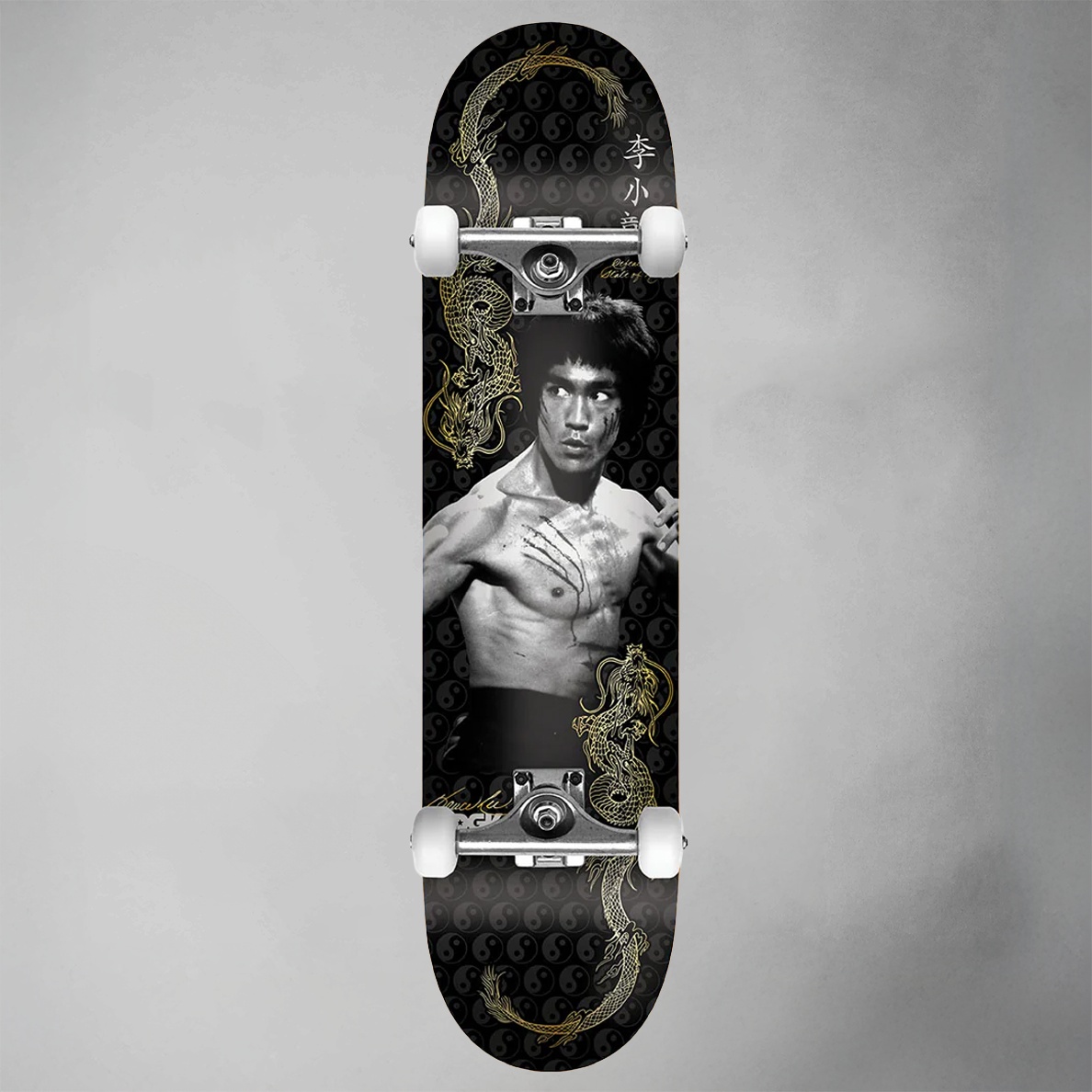 DGK x Bruce Lee Balance (Embossed) Complete Black 7.75"
