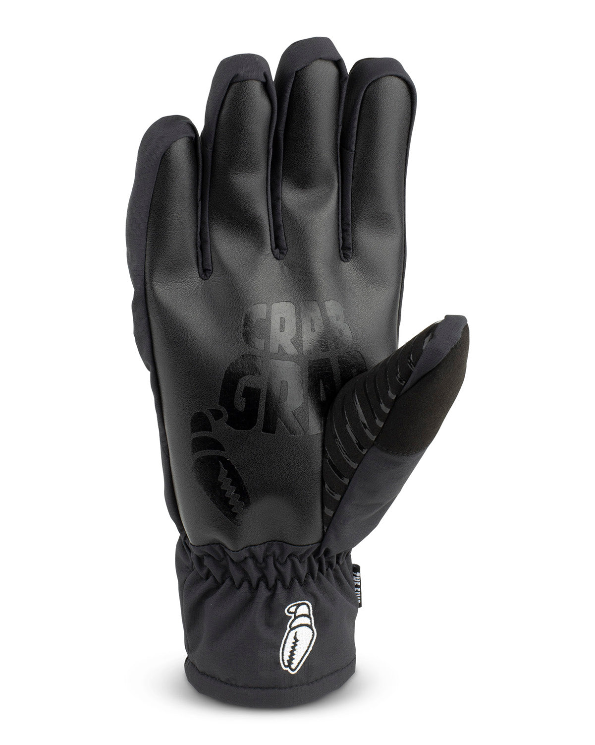 Crab Grab - Five Glove - Snowboard Gloves- Unisex - Black – Wobble Snow