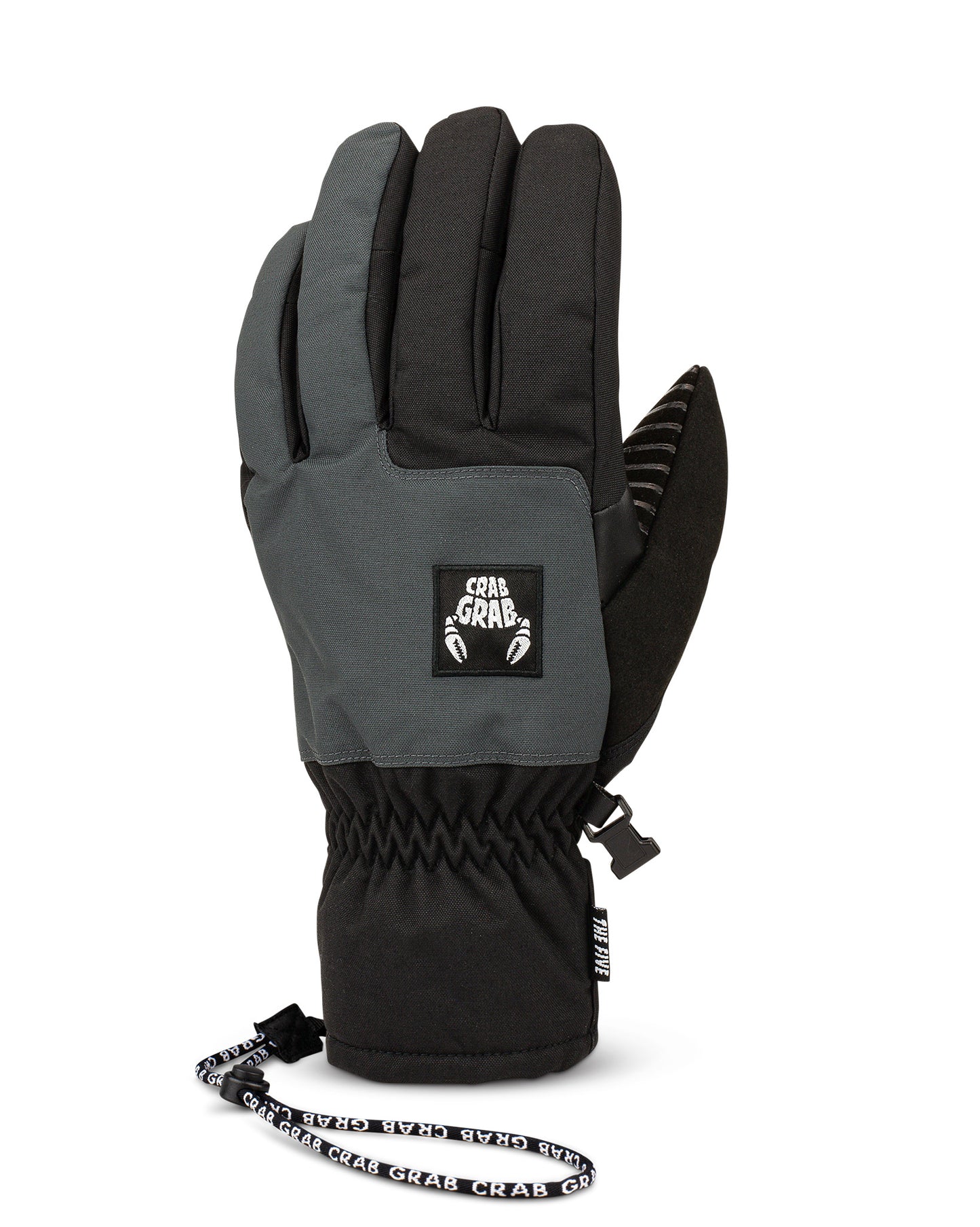 Crab Grab - Five Glove - Snowboard Gloves - Double Black - Unisex