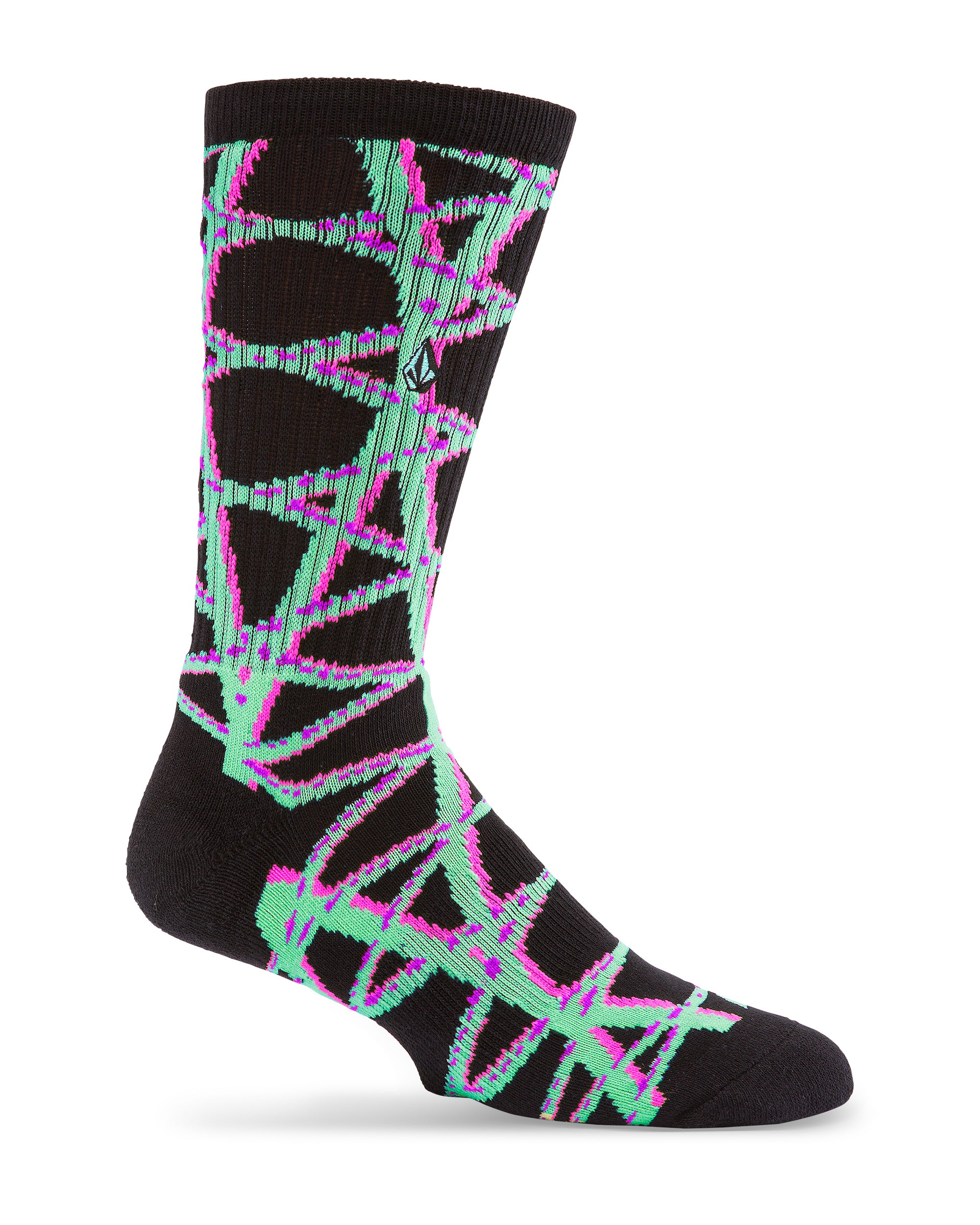 Volcom Printa Stone Sock - Black