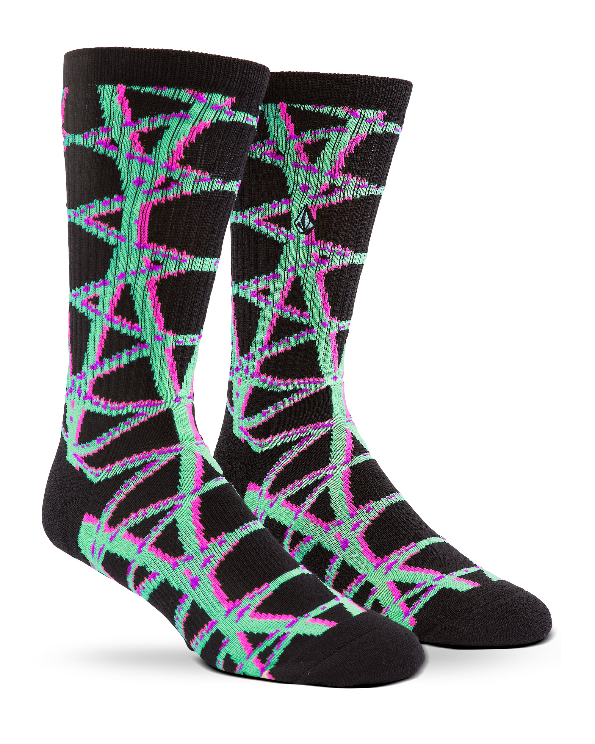Volcom Printa Stone Sock - Black