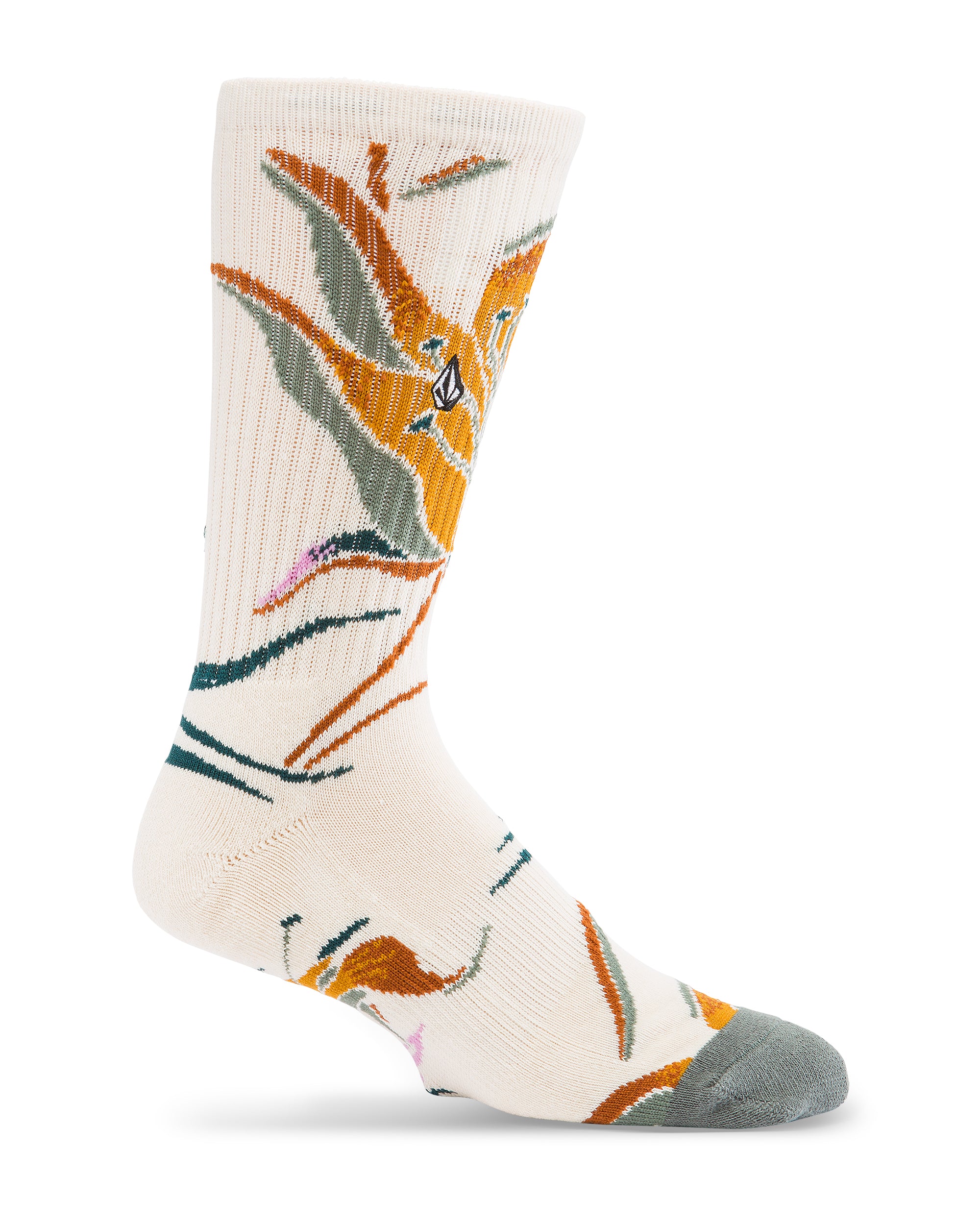 Volcom Printa Stone Sock Dirty White