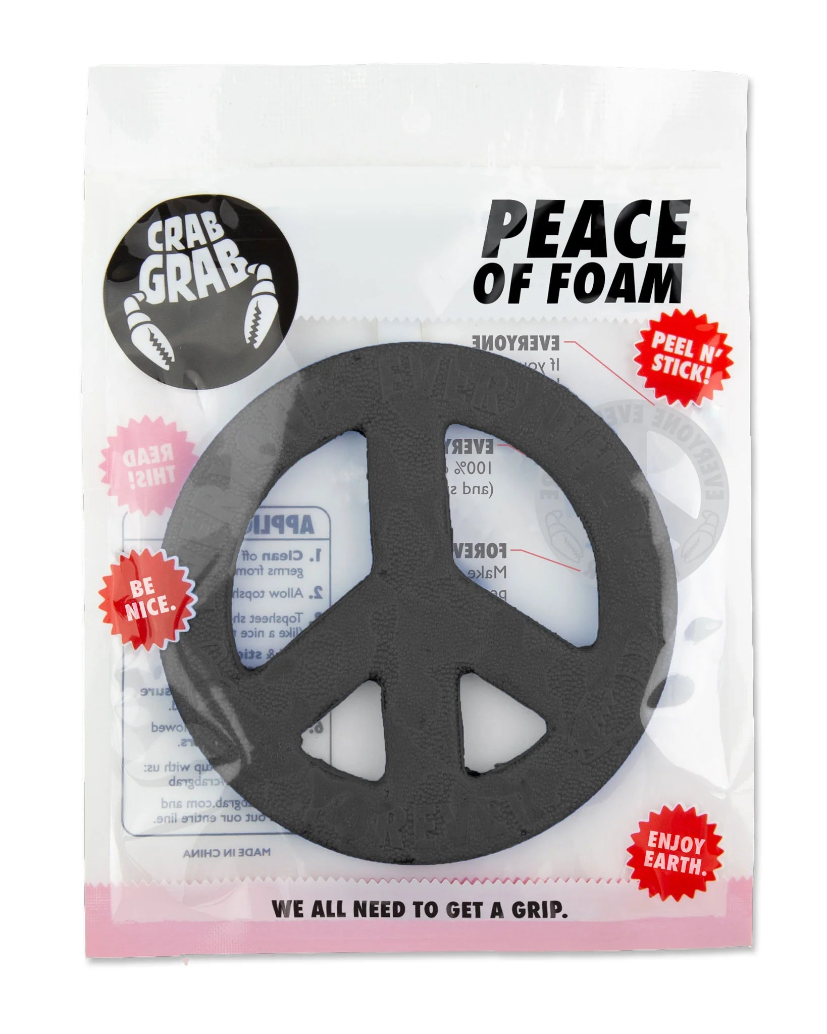 Crab Grab - Peace Of Foam - Snowboard Stomp Pad