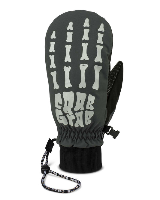 Crab Grab - Slap Mitt - Snowboard Gloves  - Bones Reflective - Unisex