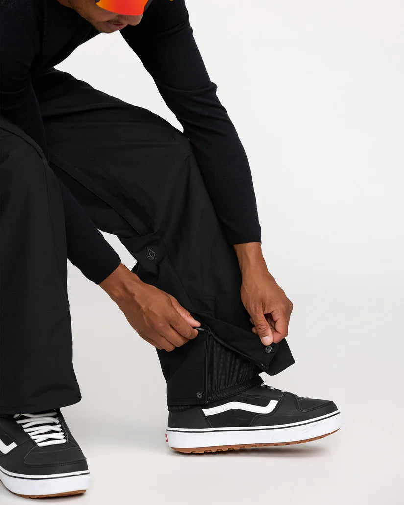 Volcom Kleveland Pant - Snowboard Pants - Mens - Black