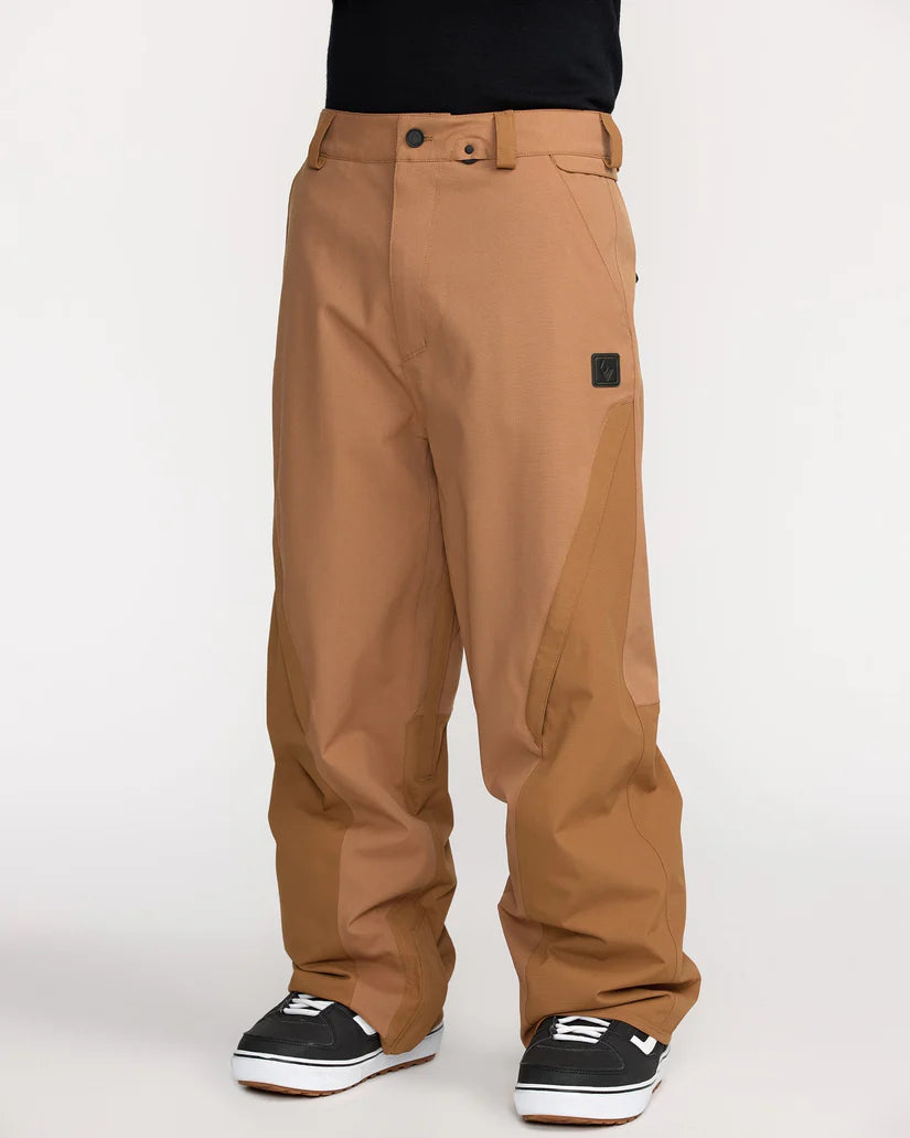 Volcom Kleveland Pant - Snowboard Pants - Mens - Terra Brown