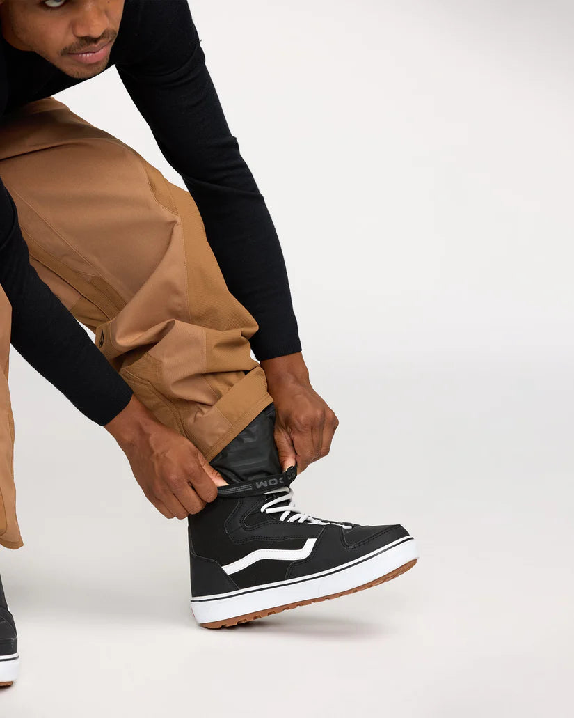 Volcom Kleveland Pant - Snowboard Pants - Mens - Terra Brown