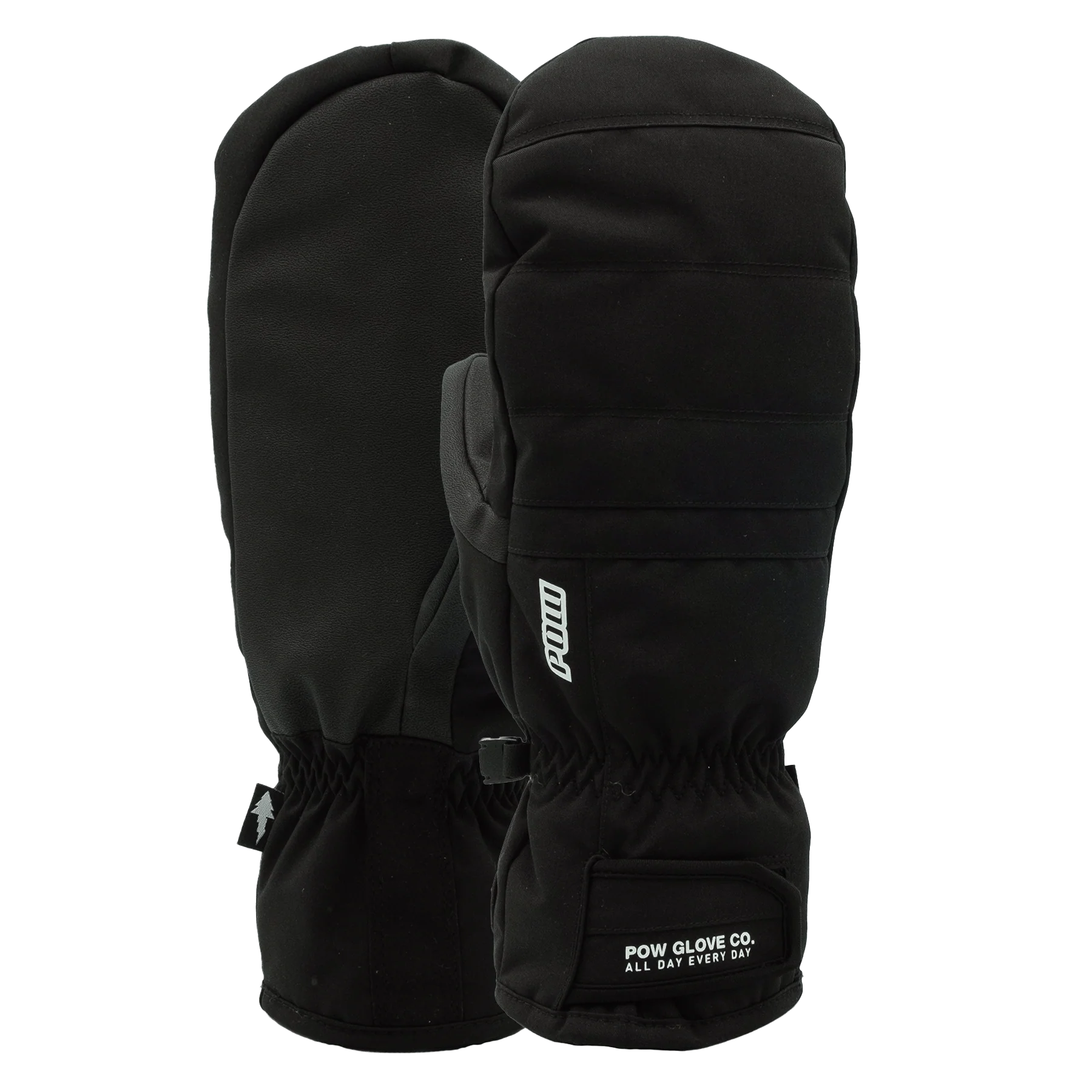 POW GT MITT - Snowboard Gloves - Unisex - Black