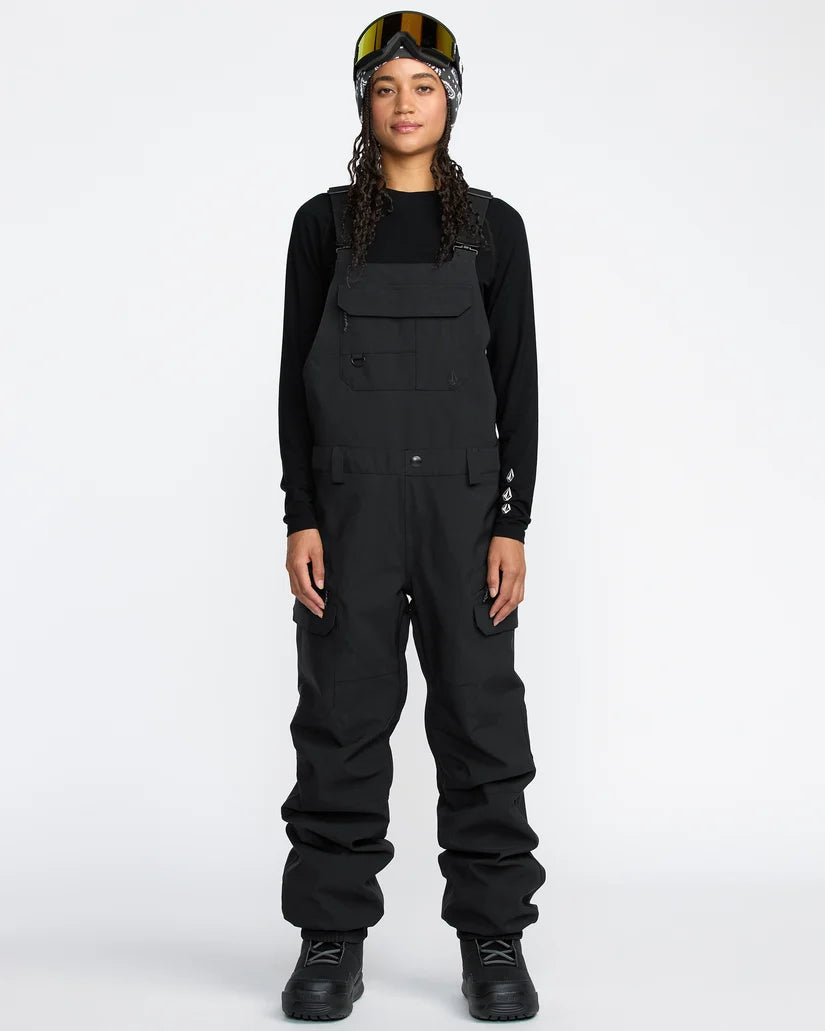 Volcom Creston 3D Stretch Bib - Black