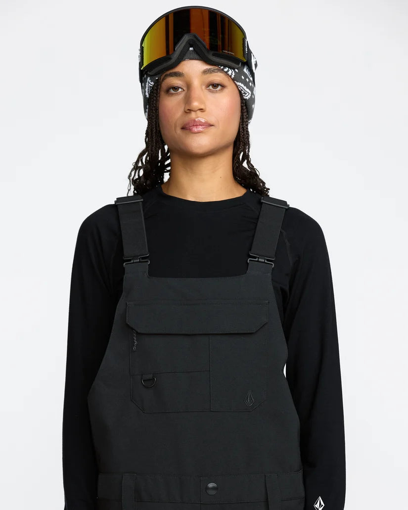 Volcom Creston 3D Stretch Bib - Black