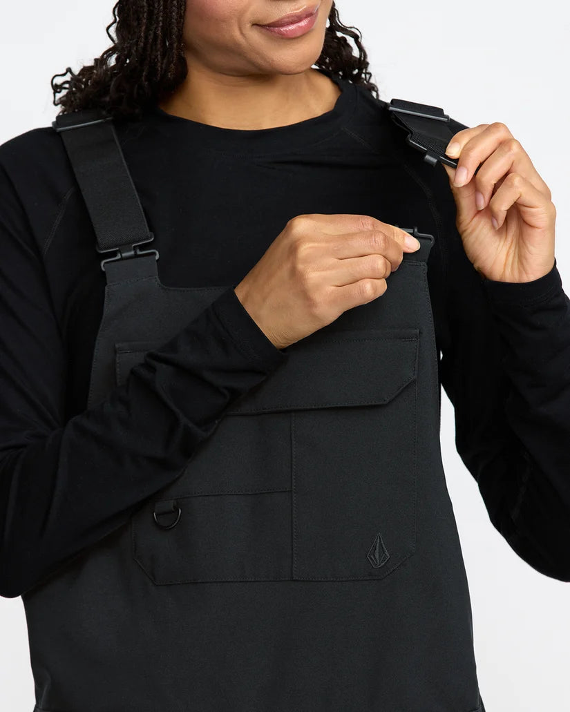 Volcom Creston 3D Stretch Bib - Black