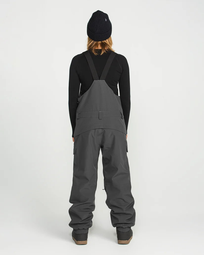 Volcom Creston 3D Stretch Bib - Dark Grey