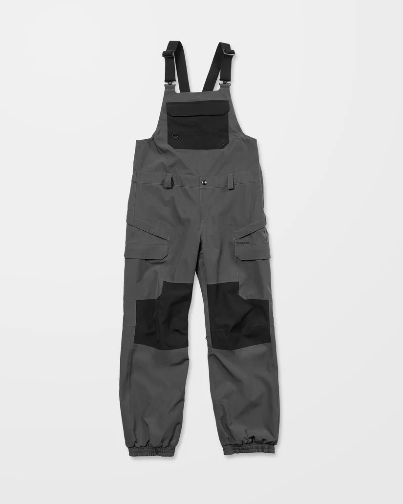 Volcom Creston 3D Stretch Bib - Dark Grey