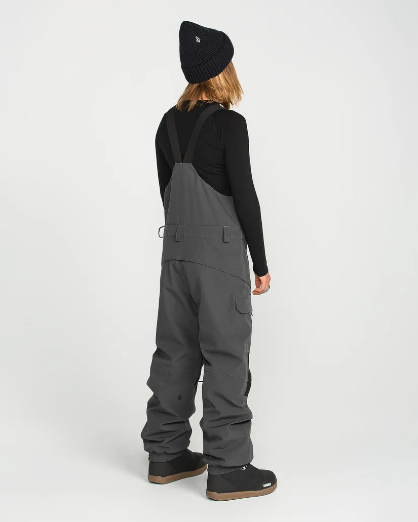 Volcom Creston 3D Stretch Bib - Dark Grey