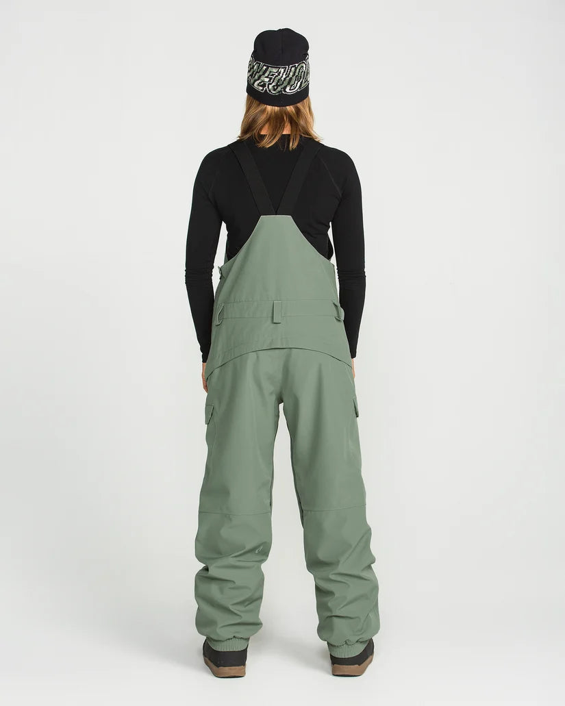Volcom Creston 3D Stretch Bib - Light Green