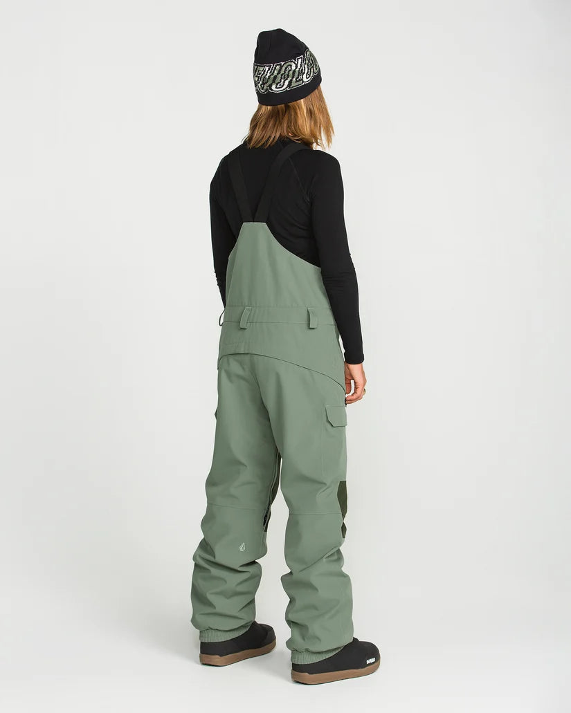 Volcom Creston 3D Stretch Bib - Light Green