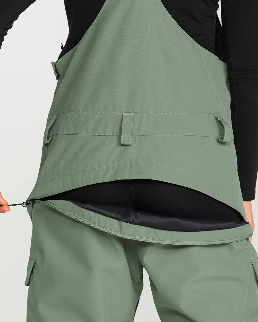 Volcom Creston 3D Stretch Bib - Light Green