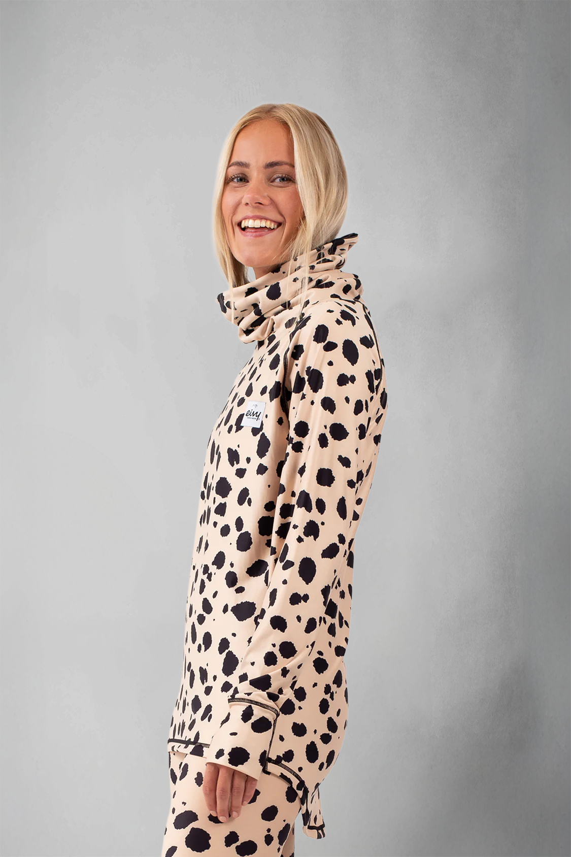 Eivy Icecold Gaiter Top - Cheetah - Base Layer
