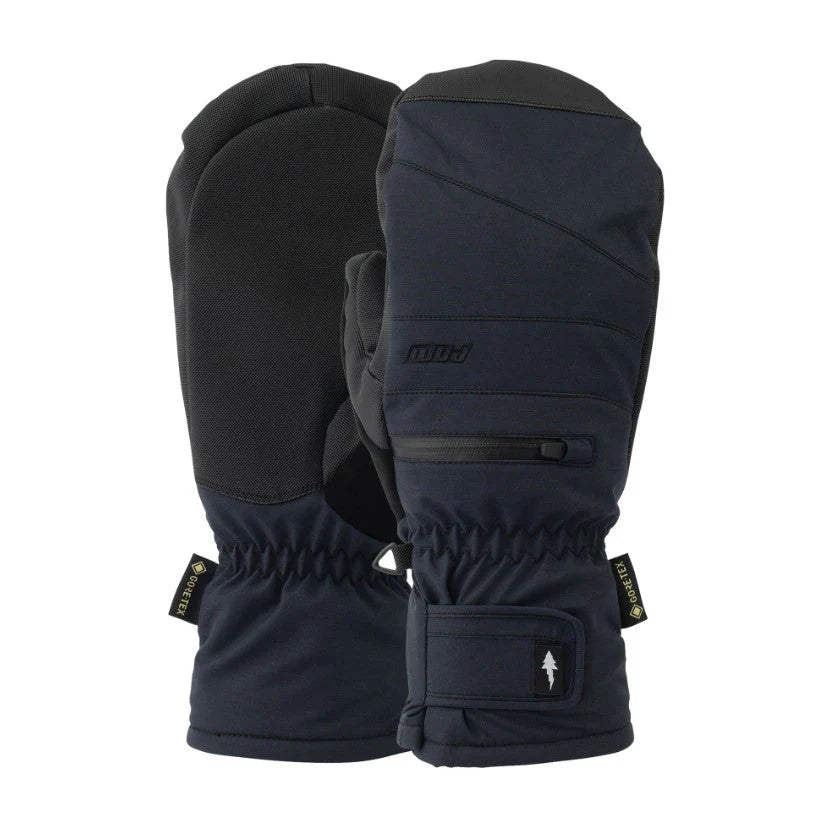 POW WAYBACK GTX MITT- Snowboard Gloves - Unisex - Black