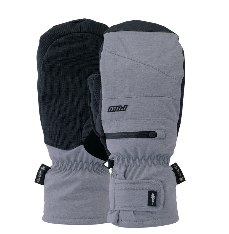 POW WAYBACK GTX MITT- Snowboard Gloves - Unisex - Stone