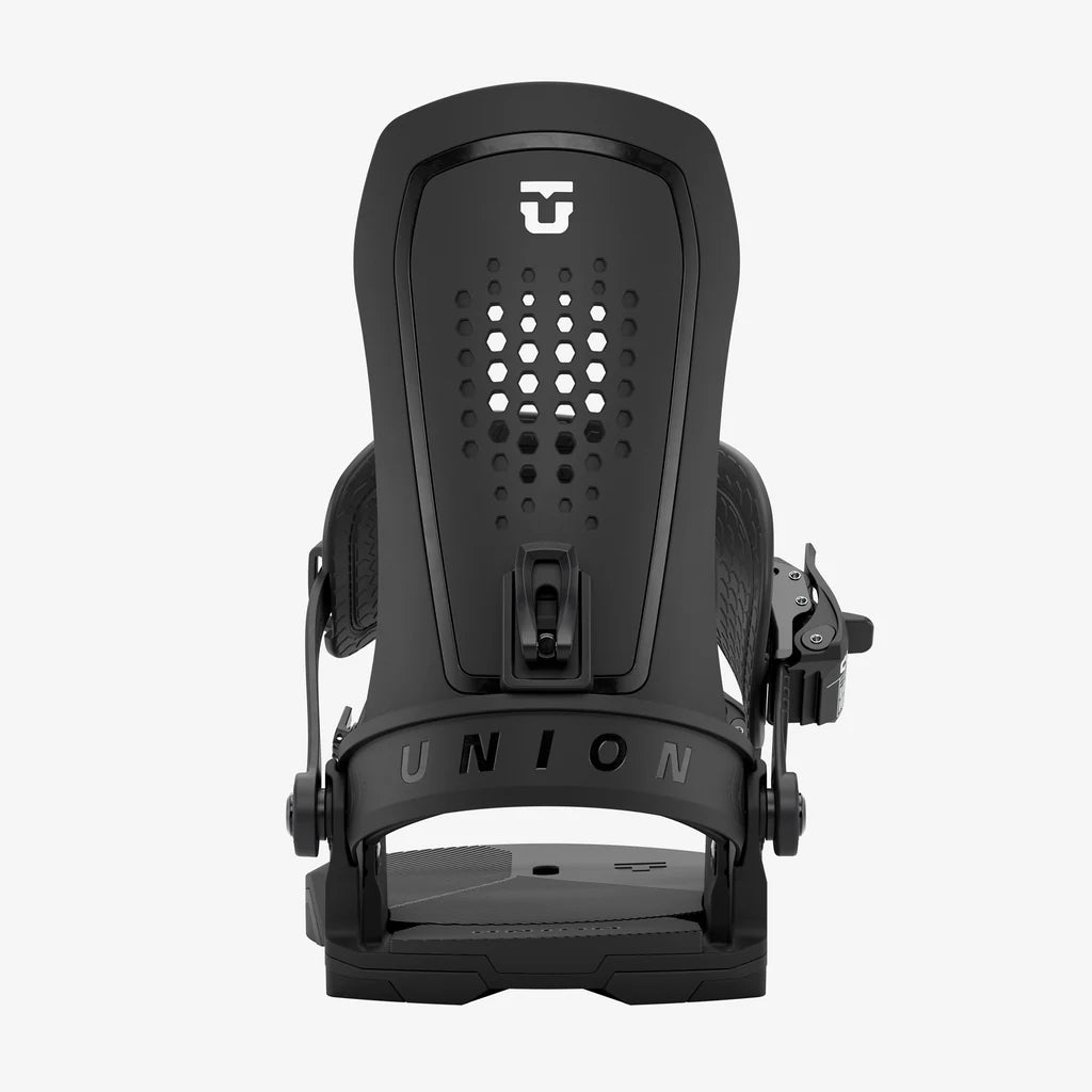 Union Force snowboard bindings for men, all-terrain performance and durability for serious riders.