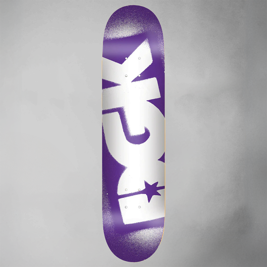 DGK O.G. Logo Purple 8.38" Skateboard Deck