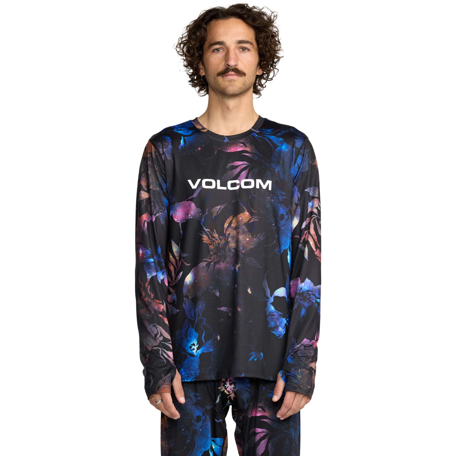 Volcom M V-Science Crew - Snowboard Base Layer - Mens - Space Aloha