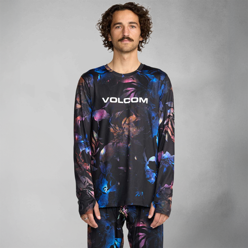 Volcom M V-Science Crew - Snowboard Base Layer - Mens - Space Aloha