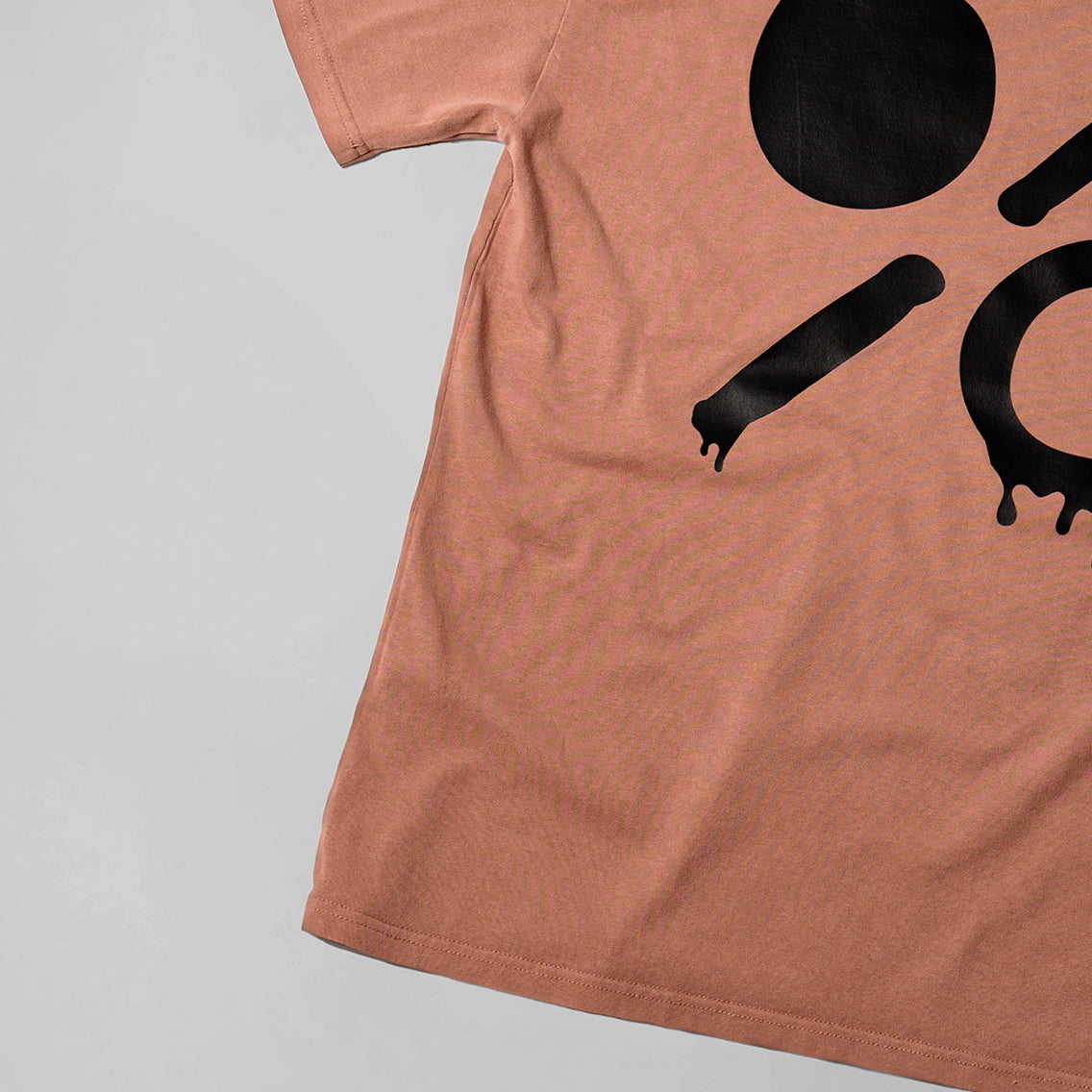 99% Heavyweight Oversized Drip T-Shirt - Unisex - Paprika