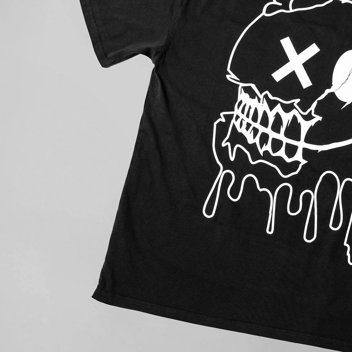 99% Heavyweight Oversized Skull T-Shirt - Unisex - Black