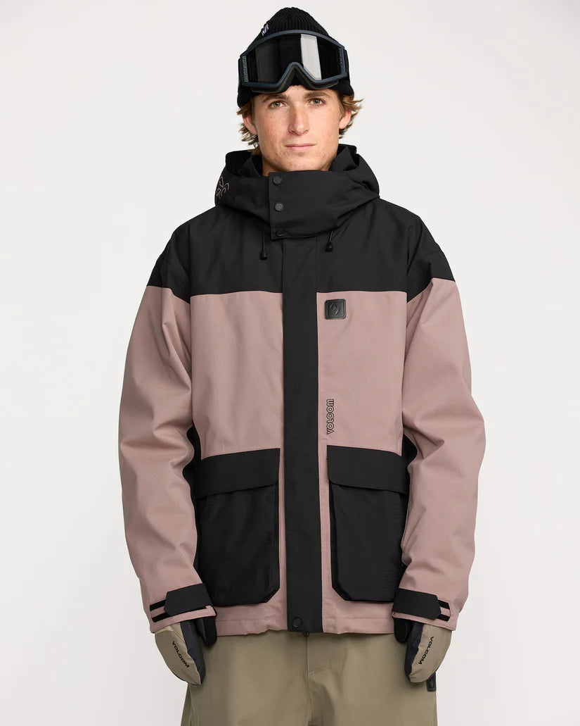 Volcom Kleveland Jacket - Snowboard Jacket - Mens - Mauve
