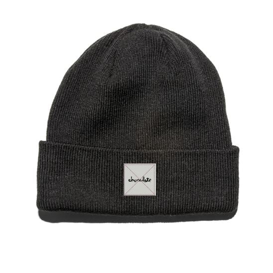 Chocolate Reflective Work Skate Beanie Black