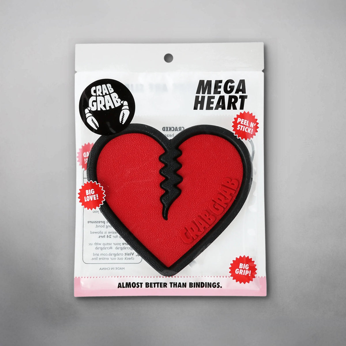Crab Grab - Mega Heart - Snowboard Stomp Pad