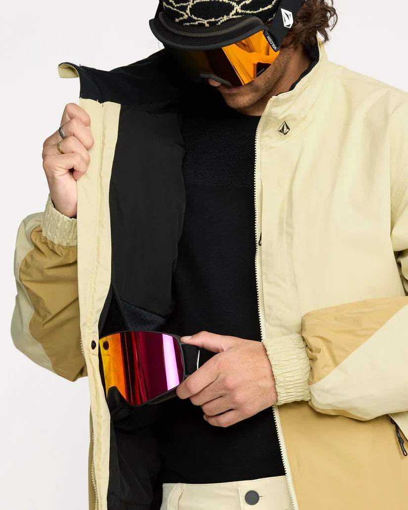 Volcom Longo Gore-Tex Snowboard Jacket - Mens - Chino