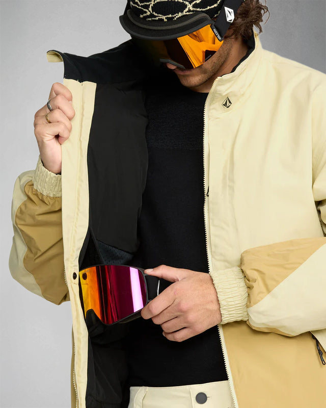 Volcom Longo Gore-Tex Snowboard Jacket - Mens - Chino