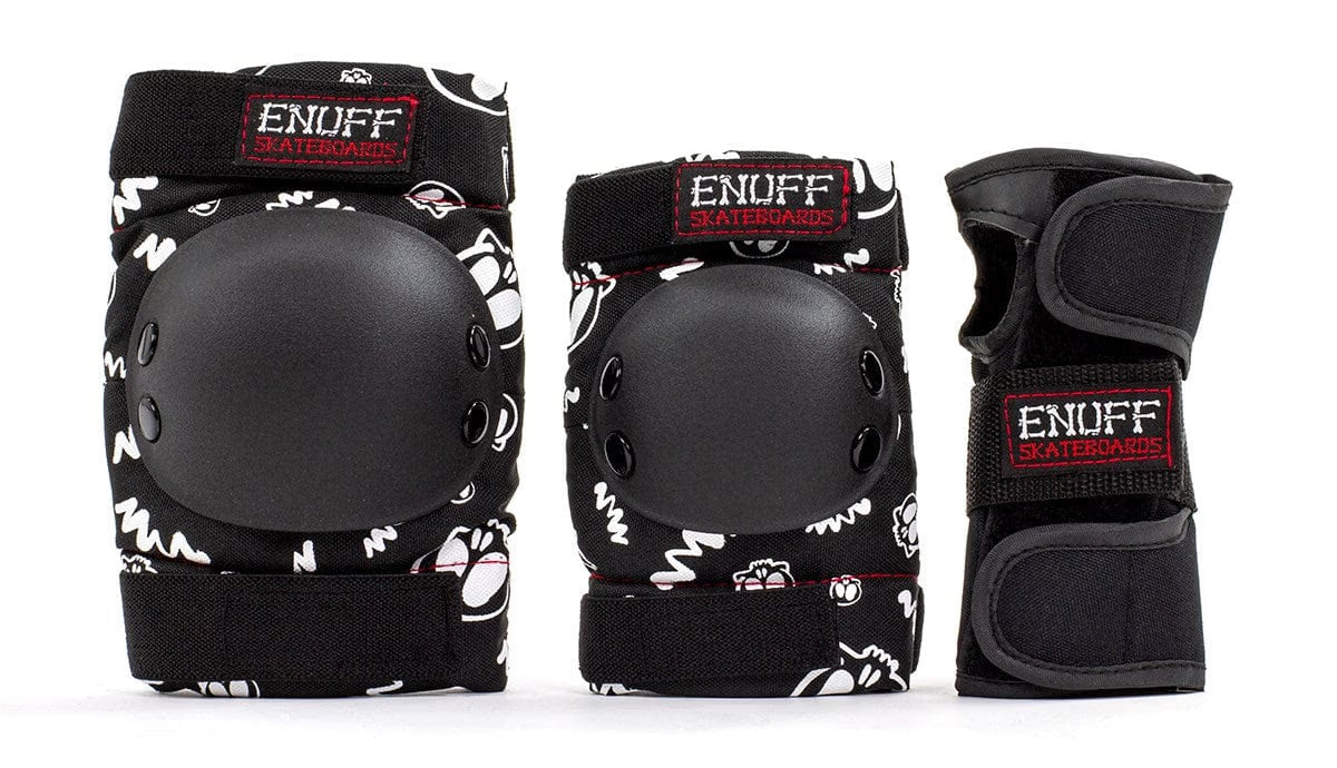 Enuff Skulls Junior Ramp Pad Set - Black - Unisex