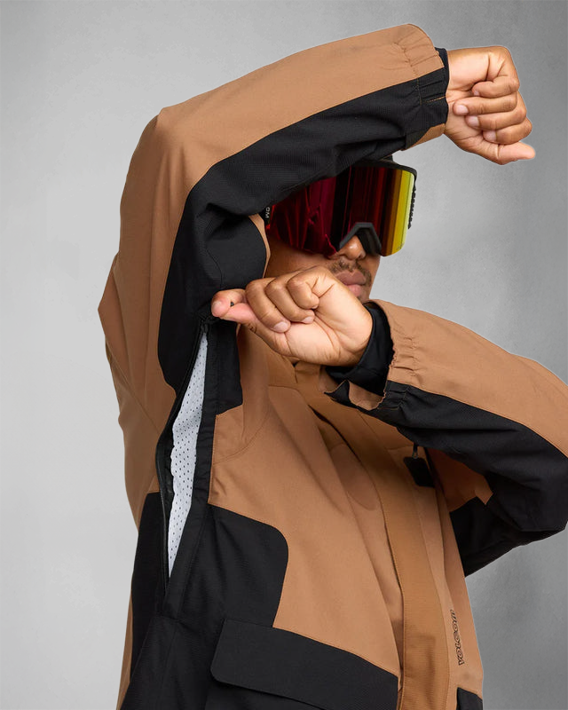 Volcom Kleveland Jacket - Snowboard Jacket - Mens - Terra Brown