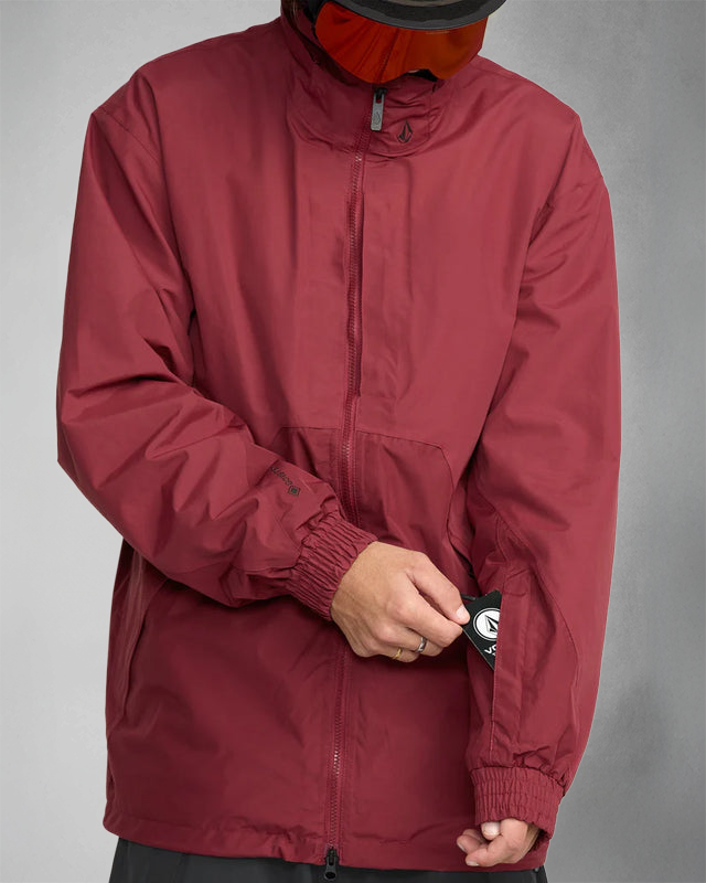 Volcom Longo Gore-Tex Snowboard Jacket - Mens - Burnt Red
